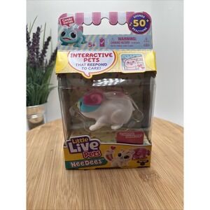 NEW Little Live Pets NeeDees CHIPPEE HAMSTER *Candy Series* Interactive Series 2